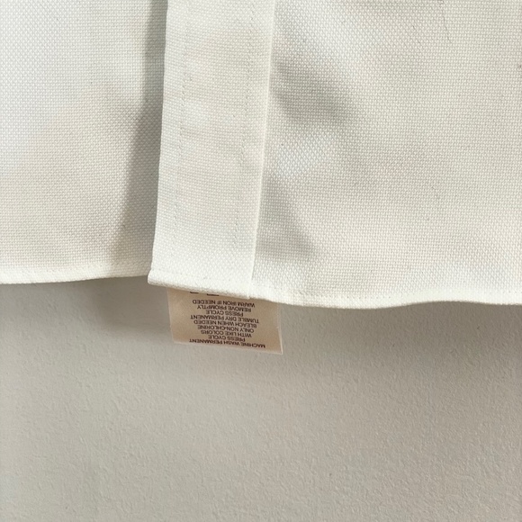 Men's 100% Cotton White Long Sleeve Shirt Hudson Room Size 16/33 NWOT - Picture 4 of 9